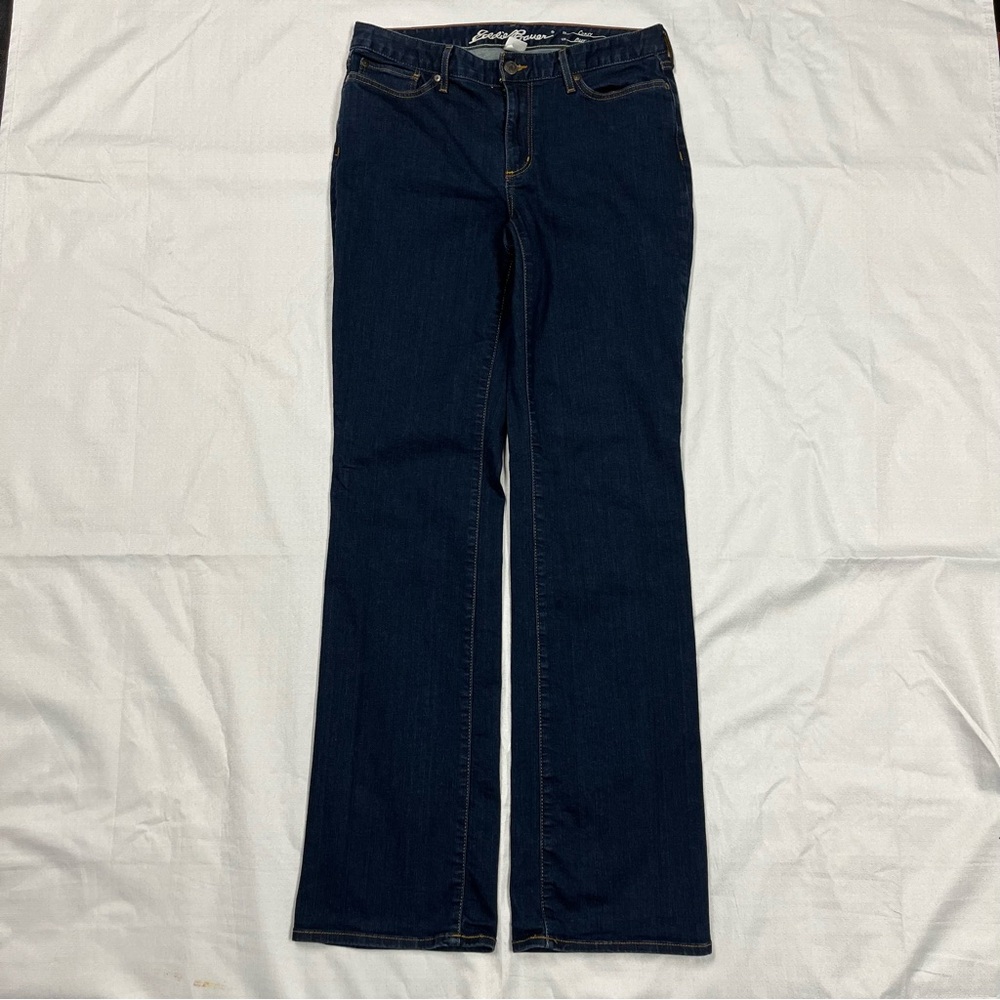 Eddie Bauer ladies curvy boot cut jeans, size 10